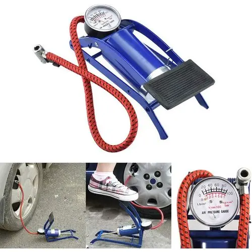 Pompe à air portable - A pédale - Gonfleur de pneu