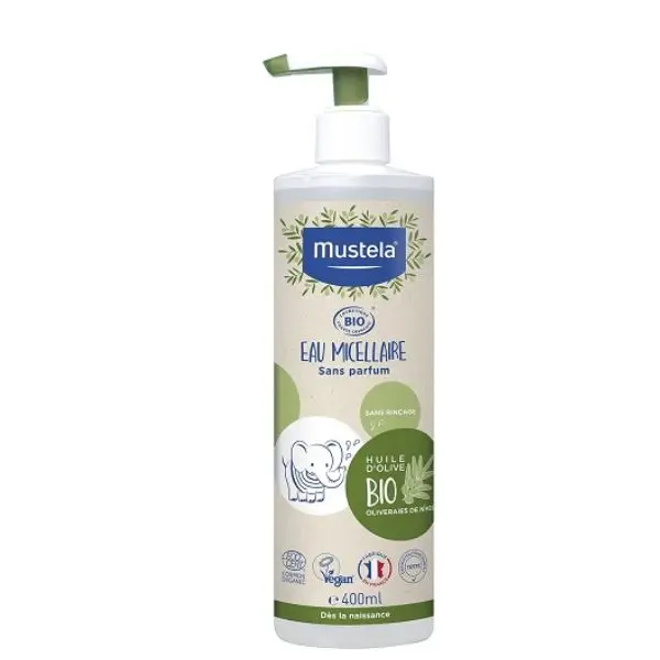 Eau Micellaire Bio - Visage & Corps Bébé - 400ml