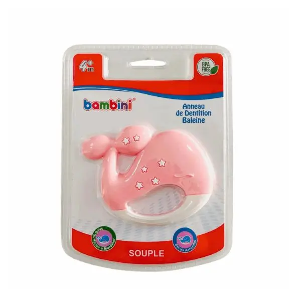 Anneau de dentition - Baleine - ref 484 - Bambini
