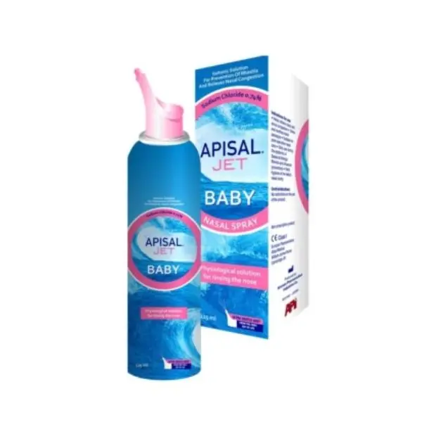 Jet spray nasal - Bébé - 125ml - Apisal