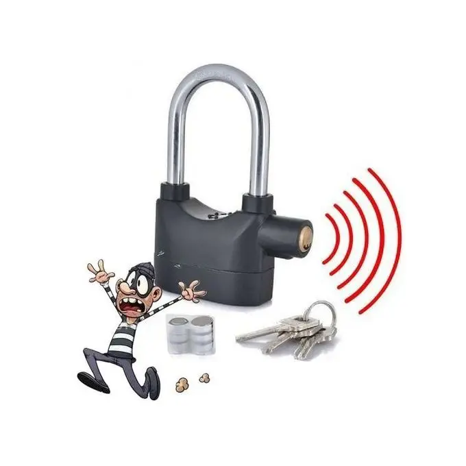 Cadenas alarme - Avec sirène de sécurité