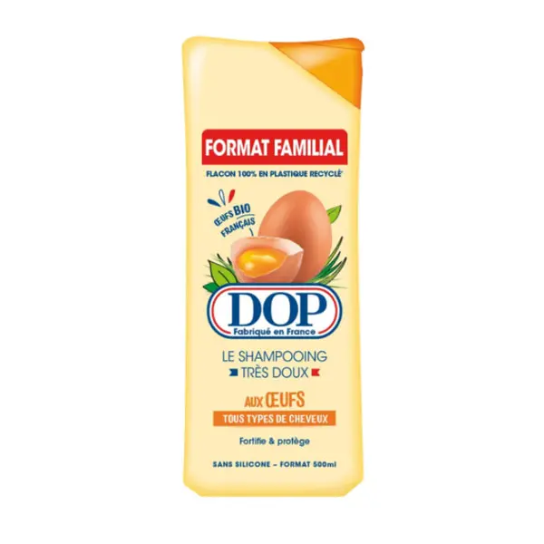 Shampooing très doux aux œufs - Nutrition et douceur pour toute la famille