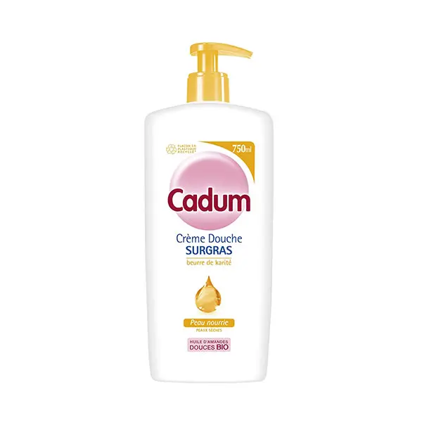 Crème douche surgras au beurre de karité – Flacon rechargeable