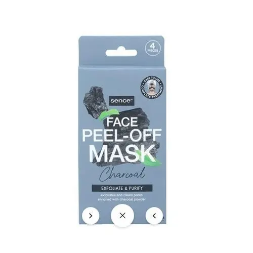 SENCE Masque Charbon pour Visage Paquet de 4 Doses