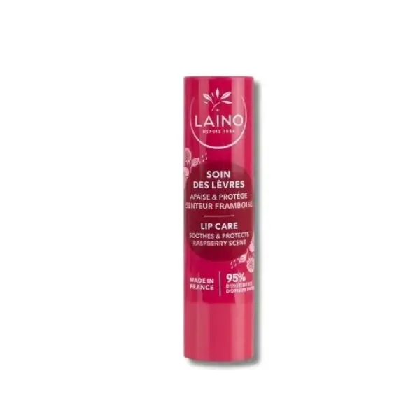 Soin des lèvres - Senteur framboise - 4g - Laino