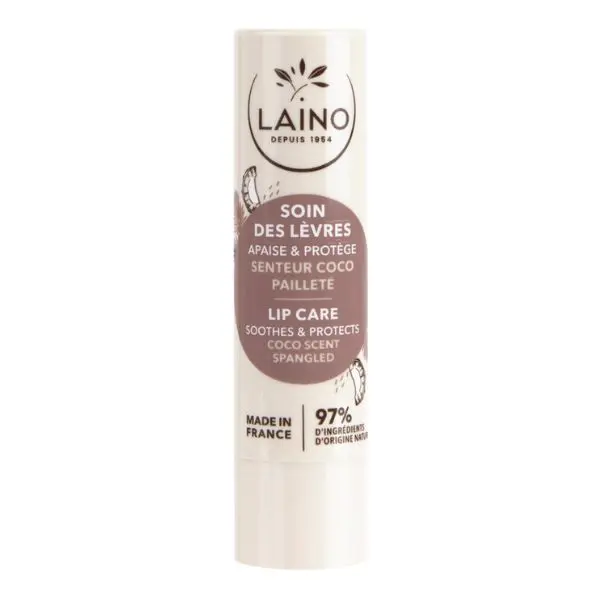 Soin des lèvres - Senteur coco - 4g - Laino