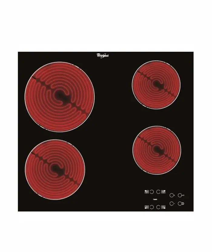 Plaque de Cuisson 4 Feux - AKT8090/NE - Noir