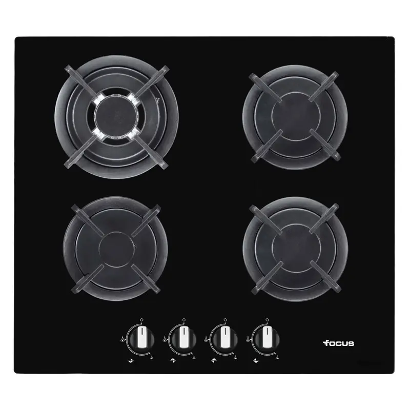 Plaque de Cuisson 4 Feux - F415B - Noir