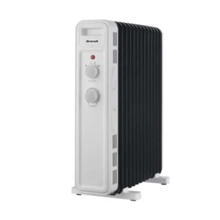 Radiateur Bain d'huile 2500W - RBH11BBW - Blanc & Noir