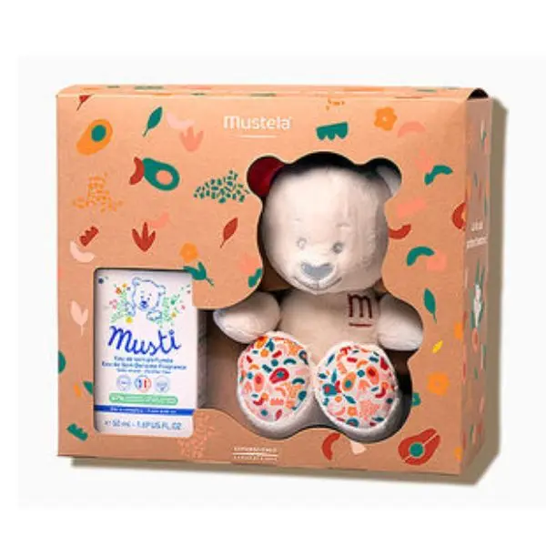 Coffret Musti - Eau de Soin & Nounours - Rouge