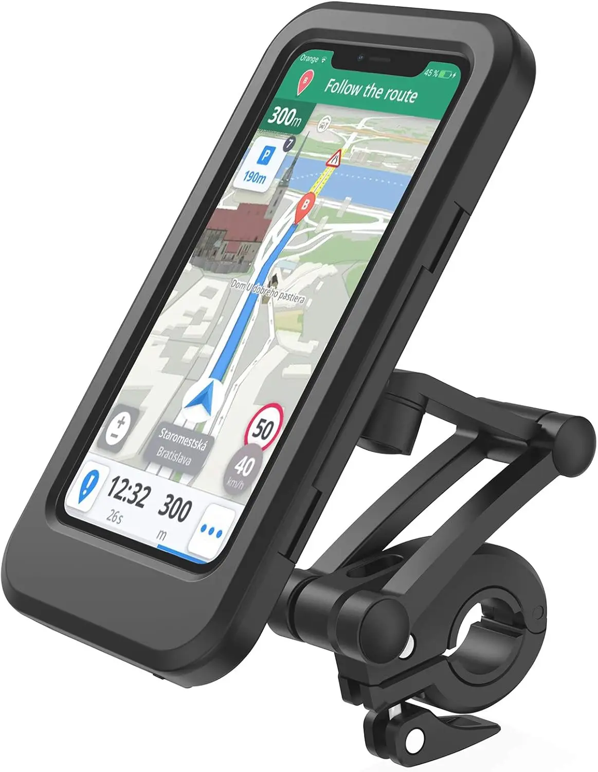 Support Téléphone - Réglable en Hauteur - Pivotant à 360°