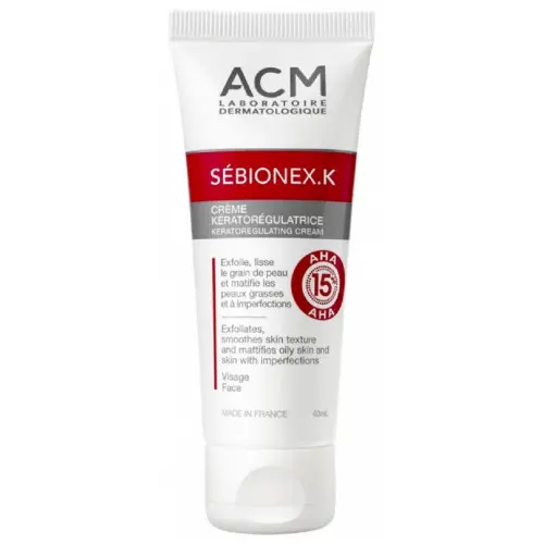 Sébionex K - Crème Kératorégulatrice - 40ml