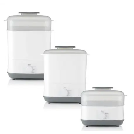 Stérilisateur Electrique Vapeur - Avec Fonction Séchage - Blanc
