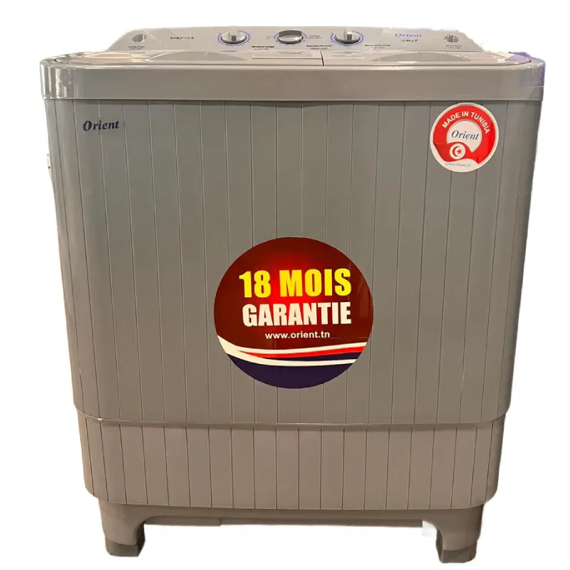 MACHINE A LAVER SEMI-AUTO 13KG ORIENT XPB2*13-5 - GRIS