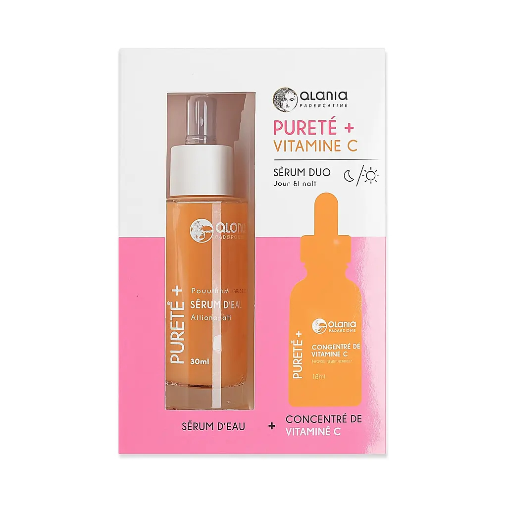 Pureté+ - Vitamine C - Sérum duo - Jour et nuit