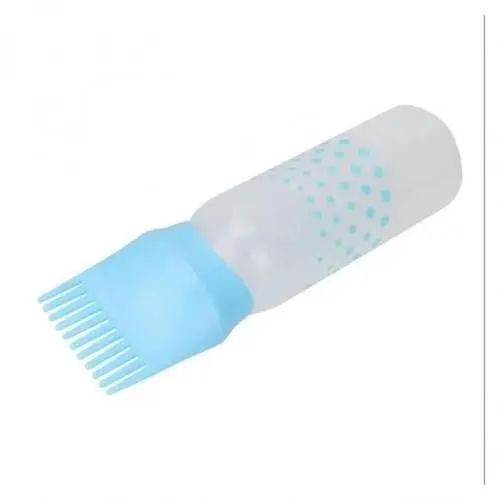 Bouteille Avec Peigne En Plastique Pour Teinture Des Cheveux Avec Echelle Graduée 120 ml