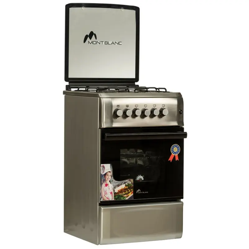 Cuisinière à Gaz 4 Feux - 5055 - Inox