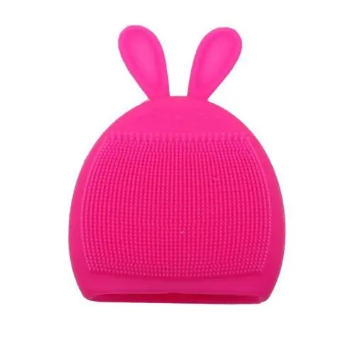 Brosse Faciale Nettoyante en Silicone Forme Lapin pour le Visage