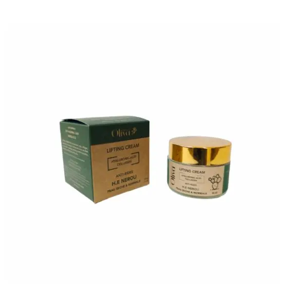Lifting Cream NEROLI – FIGUE DE BARBARIE - Acide Hyaluronique Collagène - Peau sèche et Normale - 50ml