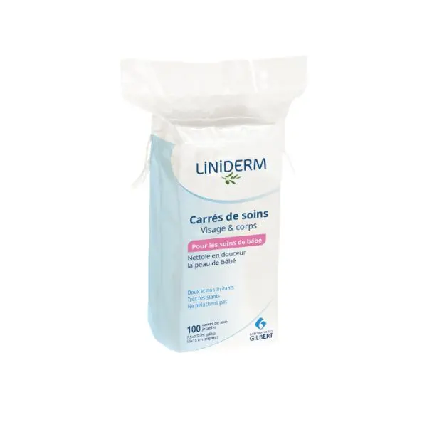 Carres de soins visage et corps - 100 pièces