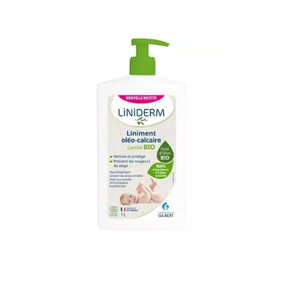 Liniment oléo calcaire bio - 1L pompe