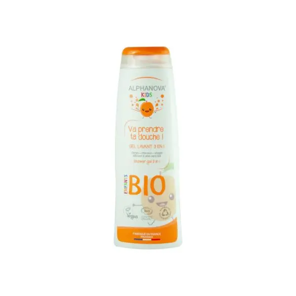 Bébé gel lavant bio 3en1 - Abricot - 250ml