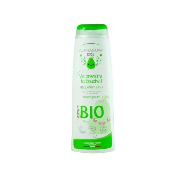 Gel lavant pour bébé - bio 3en1 - Poire & Kiwi - 250ml