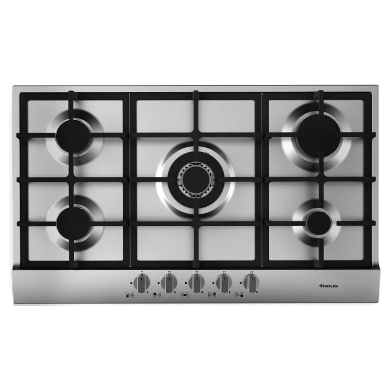 Plaque de Cuisson 5 Feux - F.4789X - Inox