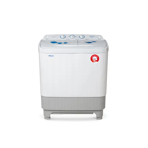 MACHINE À LAVER SEMI AUTOMATIQUE 12 KG ORIENT XPB 2*13-2 - BLANC