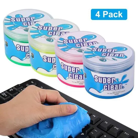Gel Nettoyant Clavier , Évents de Voiture, Calculatrices-Plusieurs Couleurs