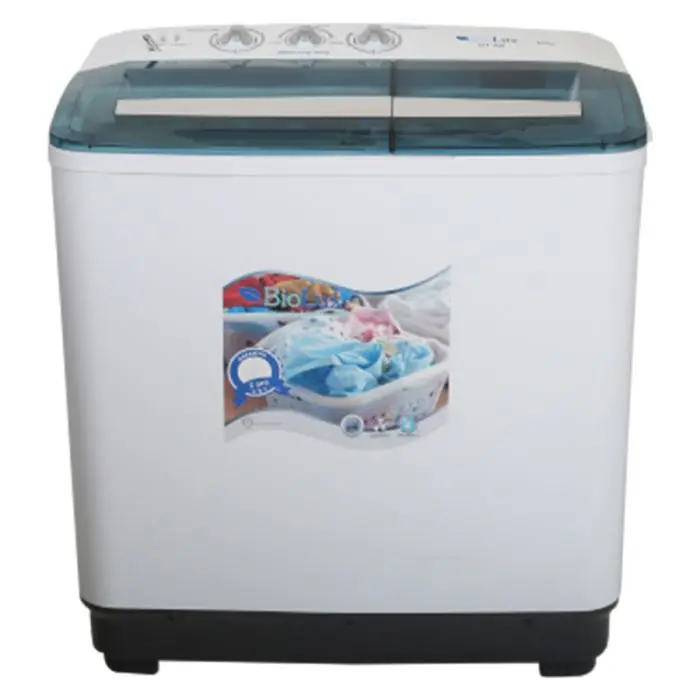 Machine à Laver 10KG SEMI-AUTOMATIQUE BIOLUX DT100 - BLANC
