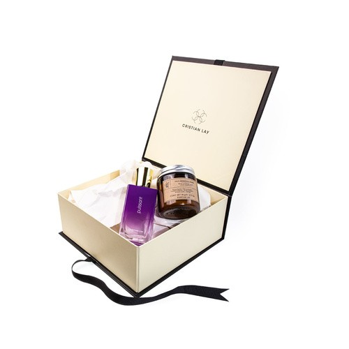 Coffret Parfum pour Femmes Puissant Parfum 50 ml & Bougie Parfumée