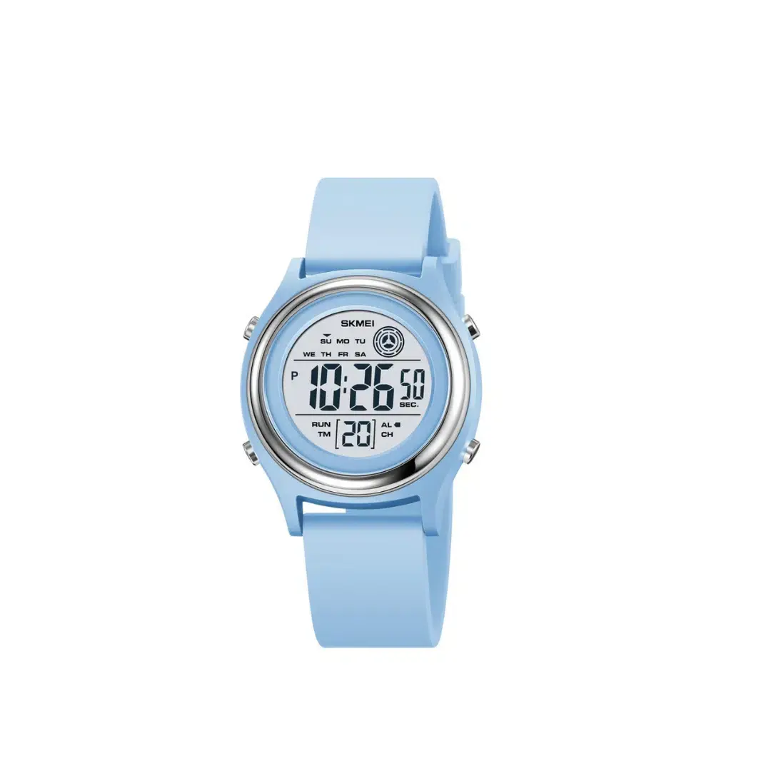 Montre - Chronomètre - Rétroéclairage - Bleu