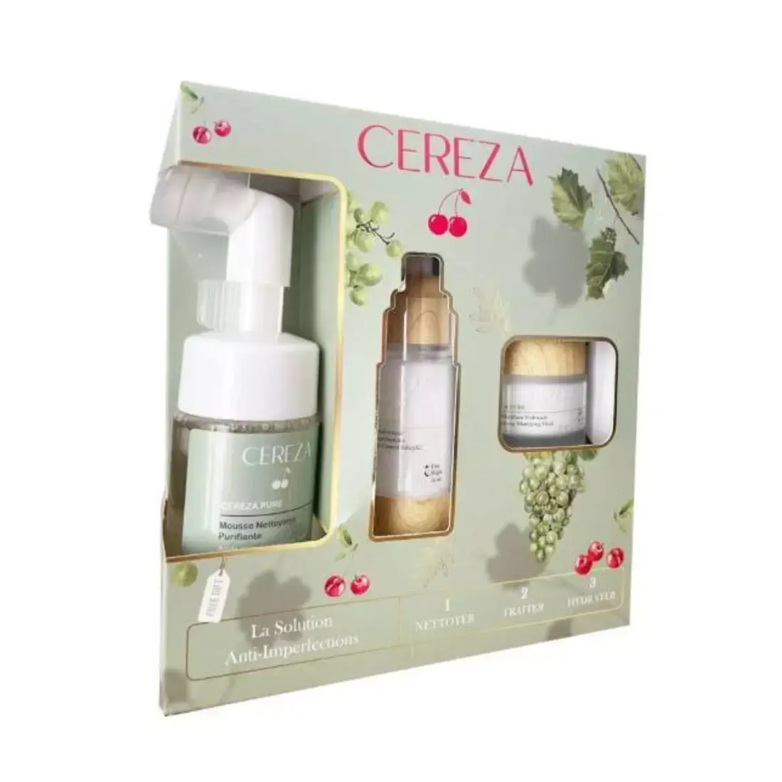 Pure coffre - Serum & Fluide Mat mousse