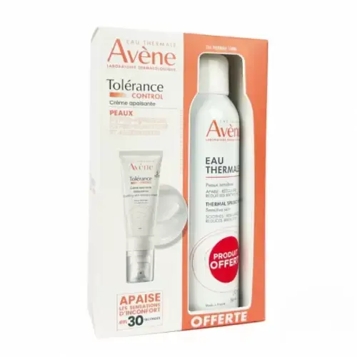 Tolerance control baume & Eau thermale offert