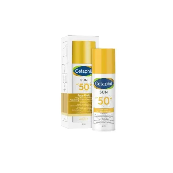Sun face fluide invisible - Fl 50ml - Spf50 + offre