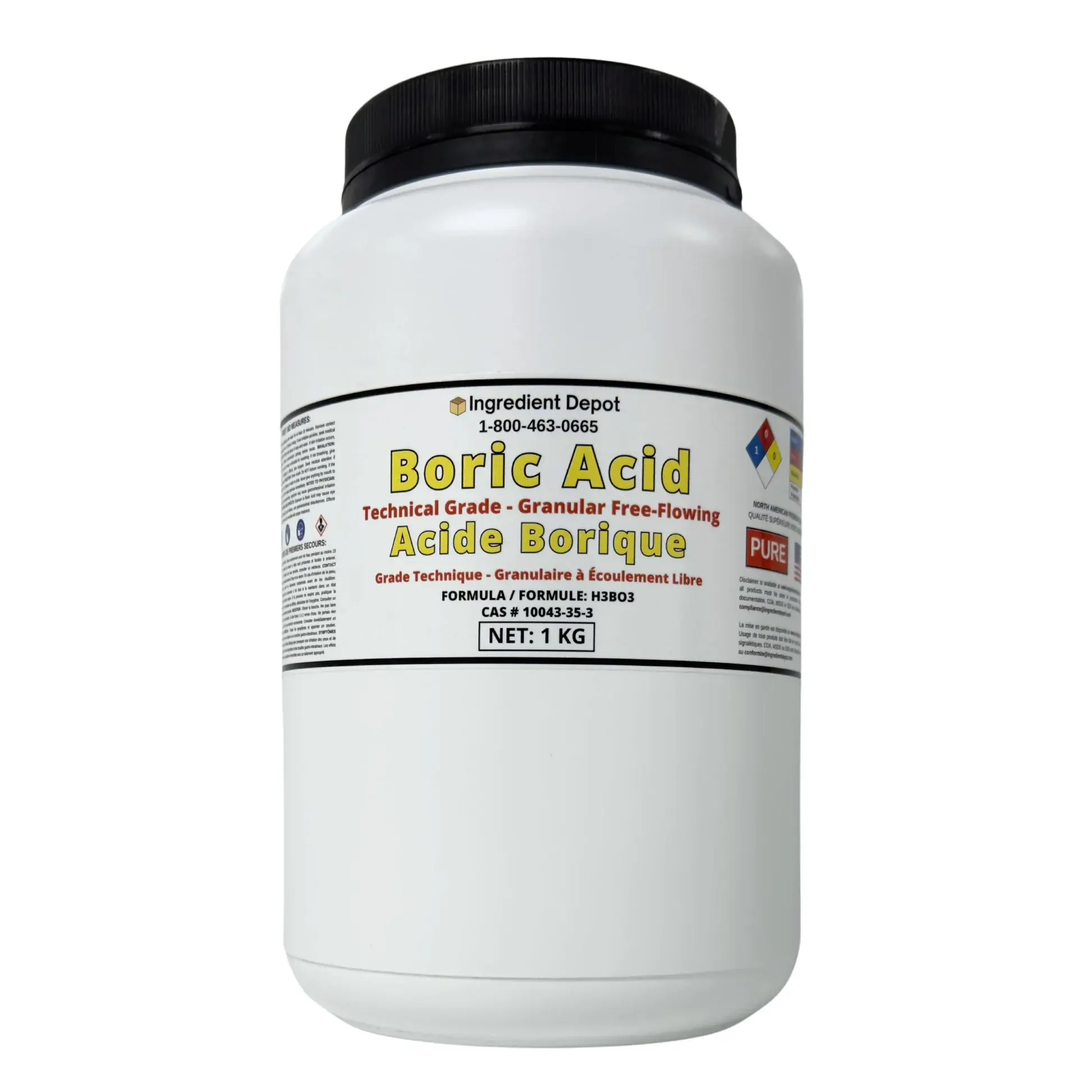 Acide borique - Ph eur 6.0 - 1 kg