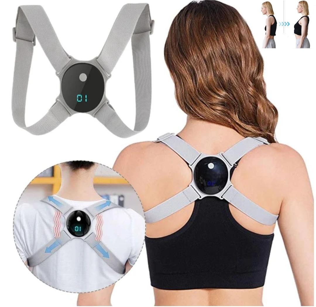 Corset Électronique Avec Vibration et Correcteur de Posture Orthopédique pour Adultes Et Enfants