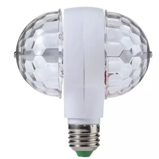 Lampe Disco Led Double Face Rotative Colorée RGB