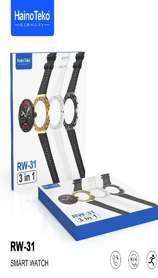 Haino Teko RW31 Montre intelligente avec triple boîtier