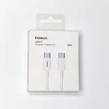 Câble USB-C 25W (1m) Elektrum