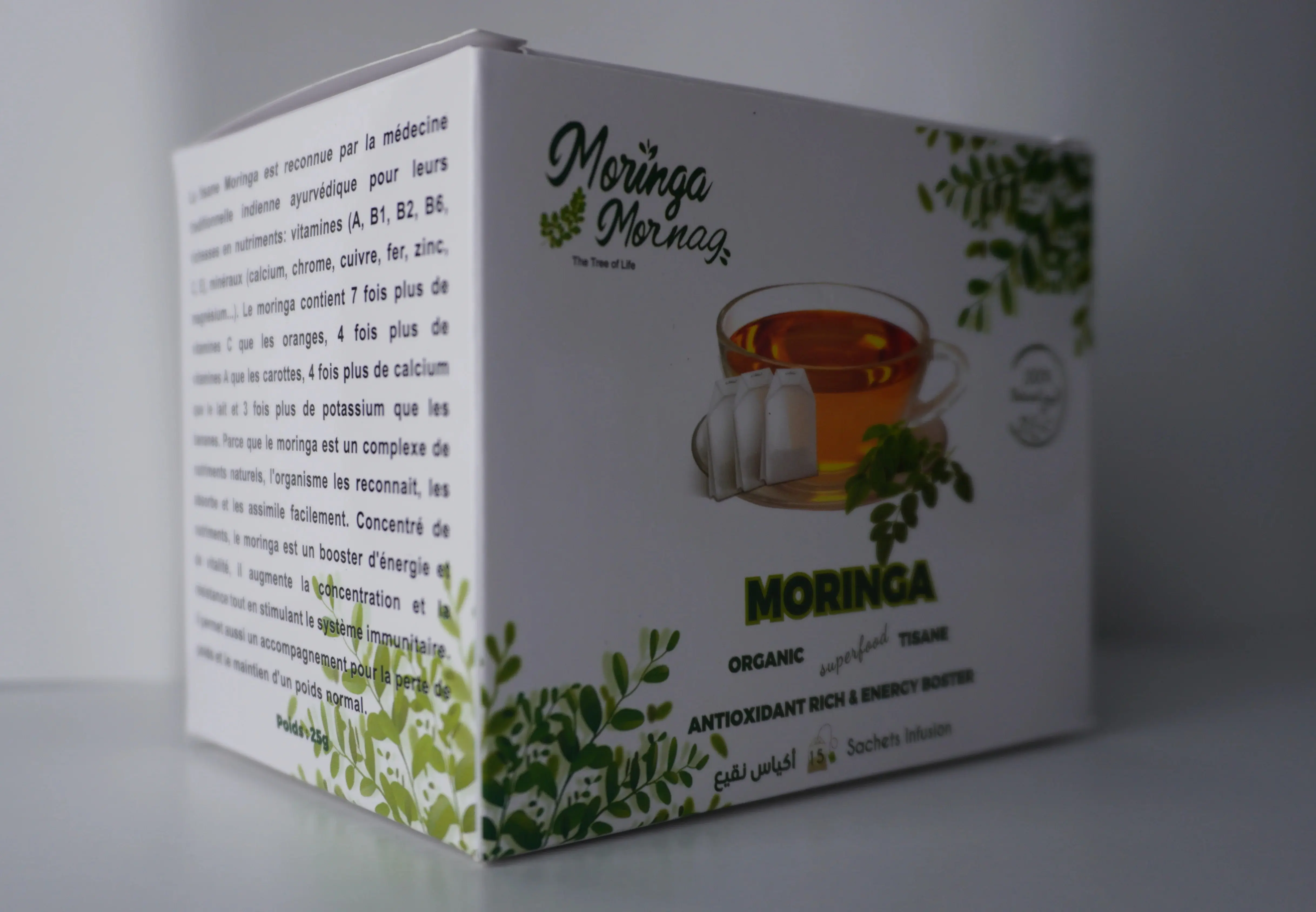 Infusion de Moringa en Sachets (15Sachets)