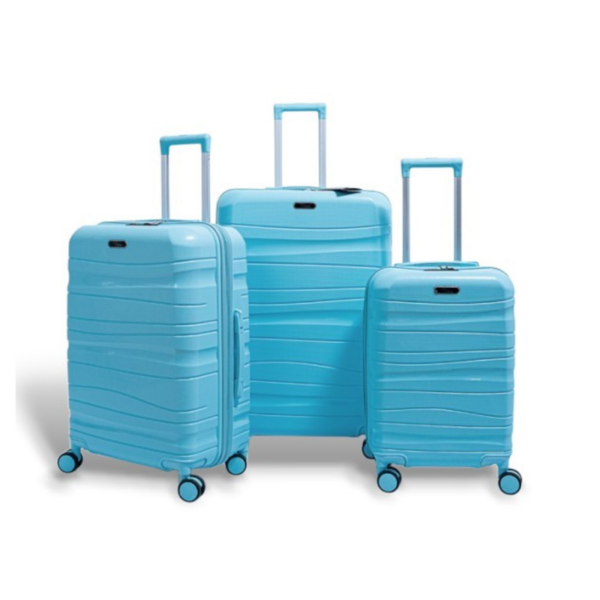 TITOU – Set de trois valises avec roues 360° titou Bleu Ciel
